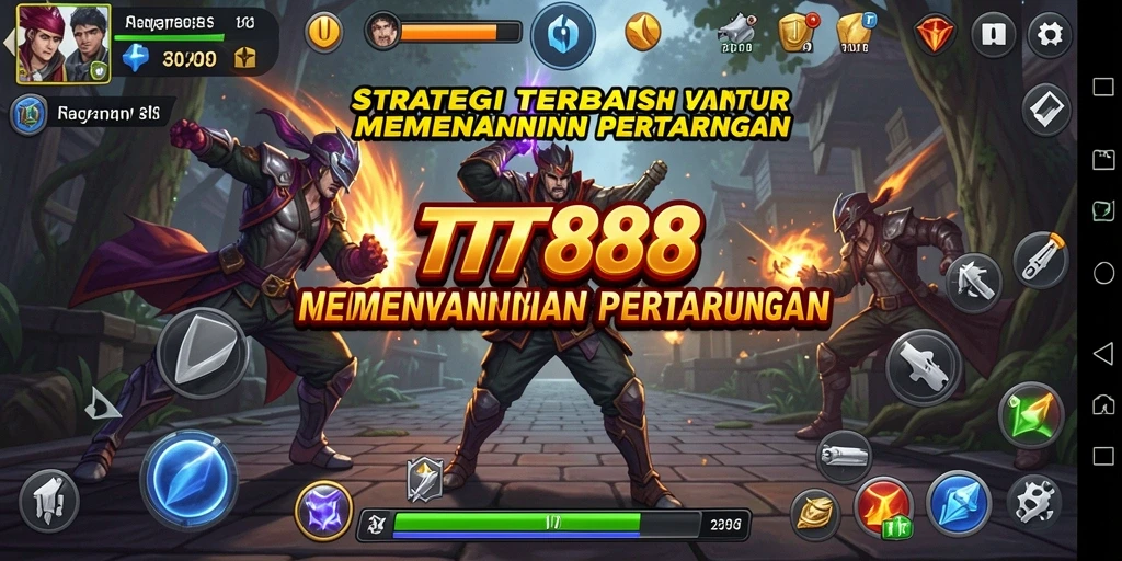 Gameplay TTT888 yang menantang dan strategi mendalam.